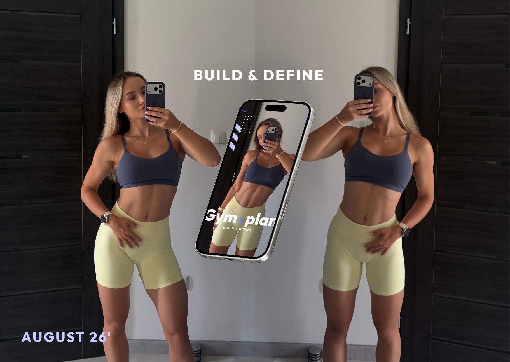 BUILD & DEFINE gym plán👌🏼